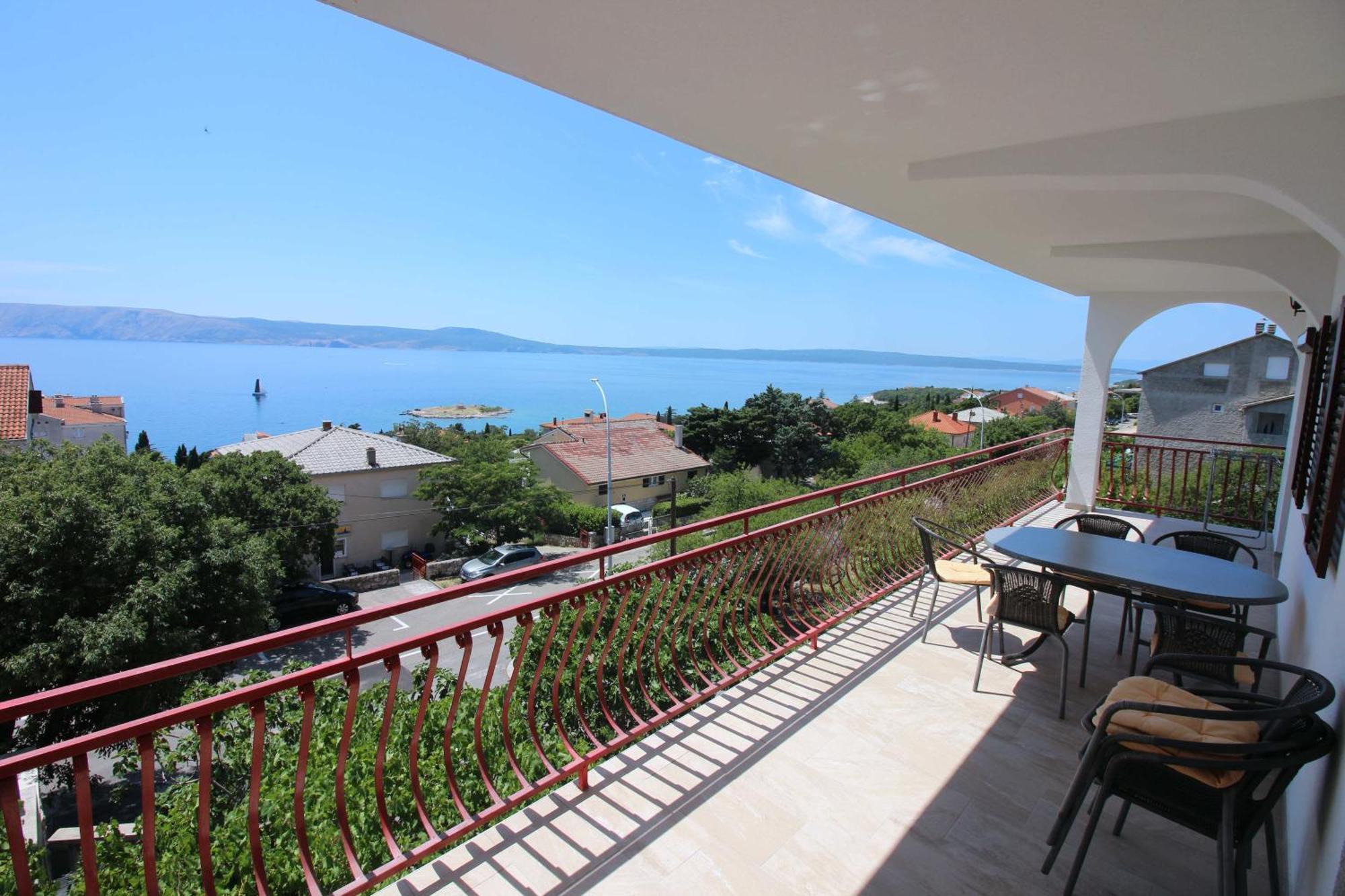 Apartments Manda Novi Vinodolski Bagian luar foto